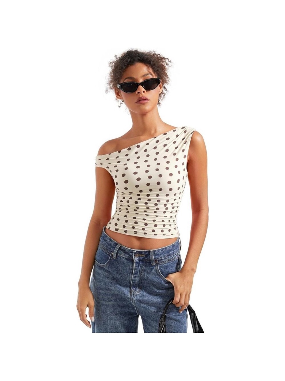 Abercrombie & Fitch Asymmetrical Twist Top - Picture 2 of 5